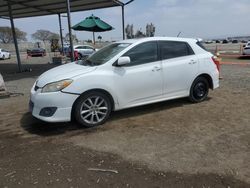 Salvage cars for sale from Copart San Diego, CA: 2009 Toyota Corolla Matrix XRS