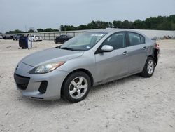 Salvage cars for sale from Copart New Braunfels, TX: 2013 Mazda 3 I