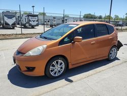 Salvage cars for sale at Sacramento, CA auction: 2011 Honda FIT Sport