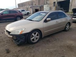 Salvage cars for sale at auction: 2005 Honda Accord EX