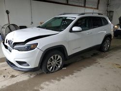 Salvage cars for sale from Copart Lexington, KY: 2019 Jeep Cherokee Latitude Plus