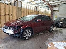 Salvage cars for sale at auction: 2015 Honda Civic LX