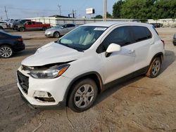 Vehiculos salvage en venta de Copart Oklahoma City, OK: 2018 Chevrolet Trax LS
