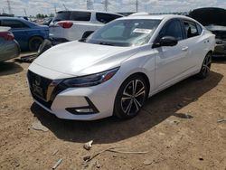 Nissan salvage cars for sale: 2020 Nissan Sentra SR