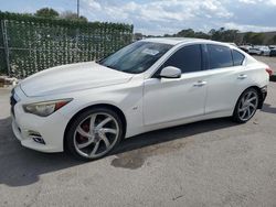 Salvage cars for sale at Orlando, FL auction: 2014 Infiniti Q50 Base