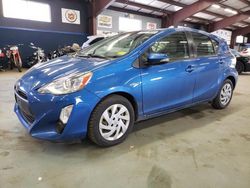 Salvage cars for sale at East Granby, CT auction: 2015 Toyota Prius C