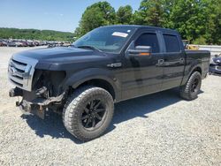 Salvage cars for sale at Concord, NC auction: 2010 Ford F150 Supercrew