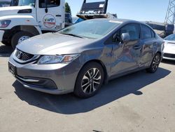 Salvage cars for sale from Copart Hayward, CA: 2013 Honda Civic EX