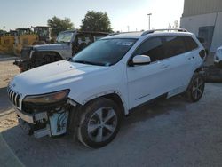 Salvage cars for sale from Copart Apopka, FL: 2019 Jeep Cherokee Limited