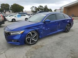 Honda Accord Sport salvage cars for sale: 2020 Honda Accord Sport