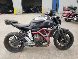Salvage motorcycles for sale at Elgin, IL auction: 2016 Yamaha FZ07