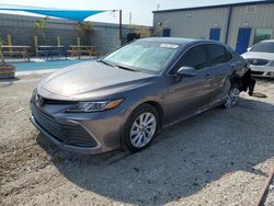 Salvage cars for sale at Arcadia, FL auction: 2024 Toyota Camry LE