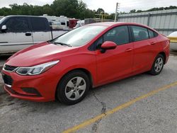 Carros salvage sin ofertas aún a la venta en subasta: 2018 Chevrolet Cruze LS