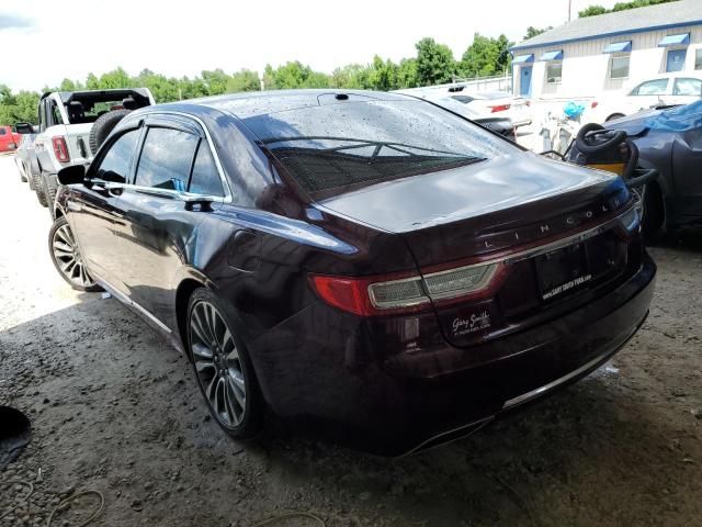 2017 Lincoln Continental Select