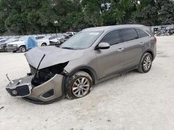 KIA Sorento lx salvage cars for sale: 2018 KIA Sorento LX