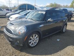 Salvage cars for sale from Copart East Granby, CT: 2011 Mini Cooper S Clubman