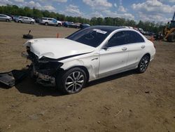 Salvage cars for sale at Windsor, NJ auction: 2015 Mercedes-Benz C 300 4matic