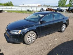 Salvage cars for sale from Copart Columbia Station, OH: 2014 Volkswagen Jetta Base