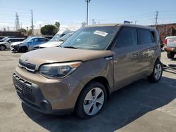 Salvage cars for sale from Copart Wilmington, CA: 2015 KIA Soul