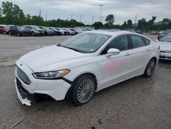 Carros salvage a la venta en subasta: 2014 Ford Fusion Titanium