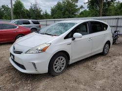 Salvage cars for sale from Copart Midway, FL: 2012 Toyota Prius V