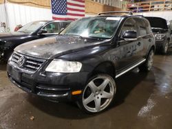 Salvage cars for sale at Anchorage, AK auction: 2004 Volkswagen Touareg 3.2