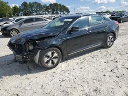 Salvage cars for sale at Loganville, GA auction: 2013 KIA Optima Hybrid