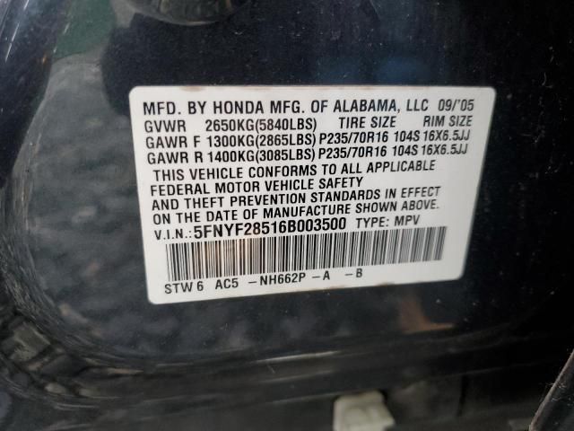 2006 Honda Pilot EX