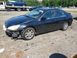 Salvage cars for sale from Copart Charles City, VA: 2003 Honda Accord EX