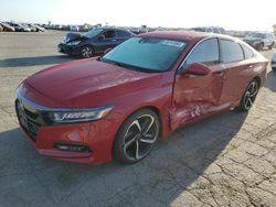 Salvage cars for sale at Martinez, CA auction: 2018 Honda Accord Sport