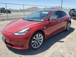 Salvage cars for sale at North Las Vegas, NV auction: 2020 Tesla Model 3
