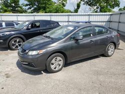 Salvage cars for sale from Copart West Mifflin, PA: 2013 Honda Civic LX