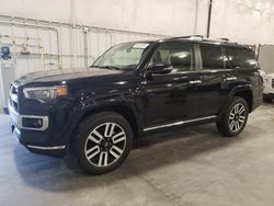 Salvage cars for sale at Avon, MN auction: 2022 Toyota 4runner Limited