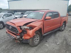 Salvage trucks for sale at Madisonville, TN auction: 2016 Toyota Tacoma Double Cab