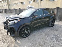 Salvage cars for sale at Opa Locka, FL auction: 2020 KIA Sportage LX