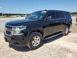 Salvage cars for sale at Houston, TX auction: 2015 Chevrolet Tahoe Police