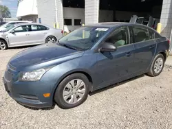 Salvage cars for sale at Blaine, MN auction: 2012 Chevrolet Cruze LS