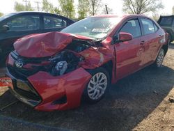 Vehiculos salvage en venta de Copart Elgin, IL: 2018 Toyota Corolla L