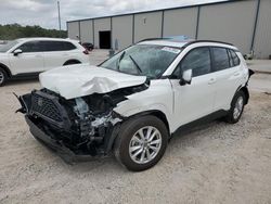 Salvage cars for sale from Copart Apopka, FL: 2023 Toyota Corolla Cross LE