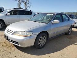 Salvage cars for sale at San Martin, CA auction: 2002 Honda Accord EX