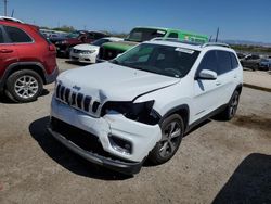Salvage cars for sale from Copart Tucson, AZ: 2020 Jeep Cherokee Limited