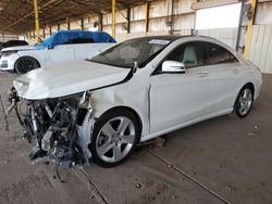 Salvage cars for sale at auction: 2016 Mercedes-Benz CLA 250