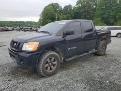 Salvage cars for sale at Concord, NC auction: 2012 Nissan Titan S