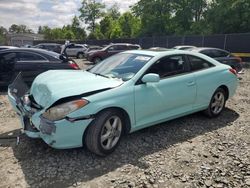 Salvage cars for sale from Copart Waldorf, MD: 2005 Toyota Camry Solara SE