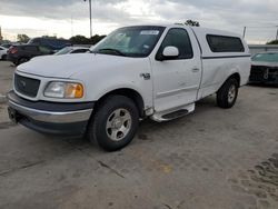 Salvage cars for sale at Wilmer, TX auction: 2001 Ford F150