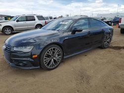Salvage cars for sale at Brighton, CO auction: 2017 Audi A7 Prestige