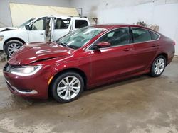 Salvage cars for sale at Davison, MI auction: 2016 Chrysler 200 Limited