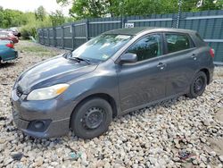 Salvage cars for sale from Copart Candia, NH: 2009 Toyota Corolla Matrix S