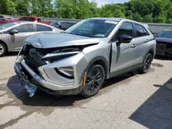 Salvage cars for sale from Copart Ellwood City, PA: 2022 Mitsubishi Eclipse Cross LE