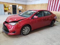 Salvage cars for sale at Kincheloe, MI auction: 2018 Toyota Corolla L